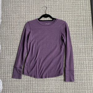 Eddie Bauer thermal waffle long sleeve shirt size medium